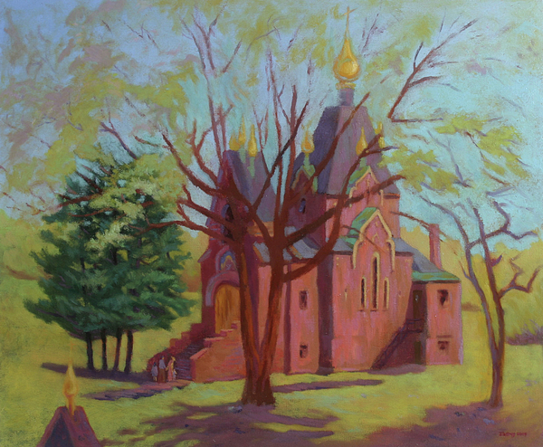 Russian Candles Church by Bruce Zboray Russian Candles Church by Bruce Zboray